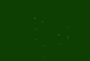 Light black vector background with bubbles.