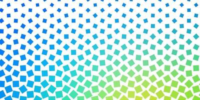 Light Blue, Green vector pattern in square style.