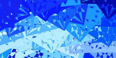 Light Pink, Blue vector backdrop with triangles, lines.