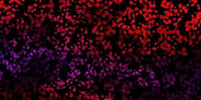 Dark pink, red vector template with abstract forms.