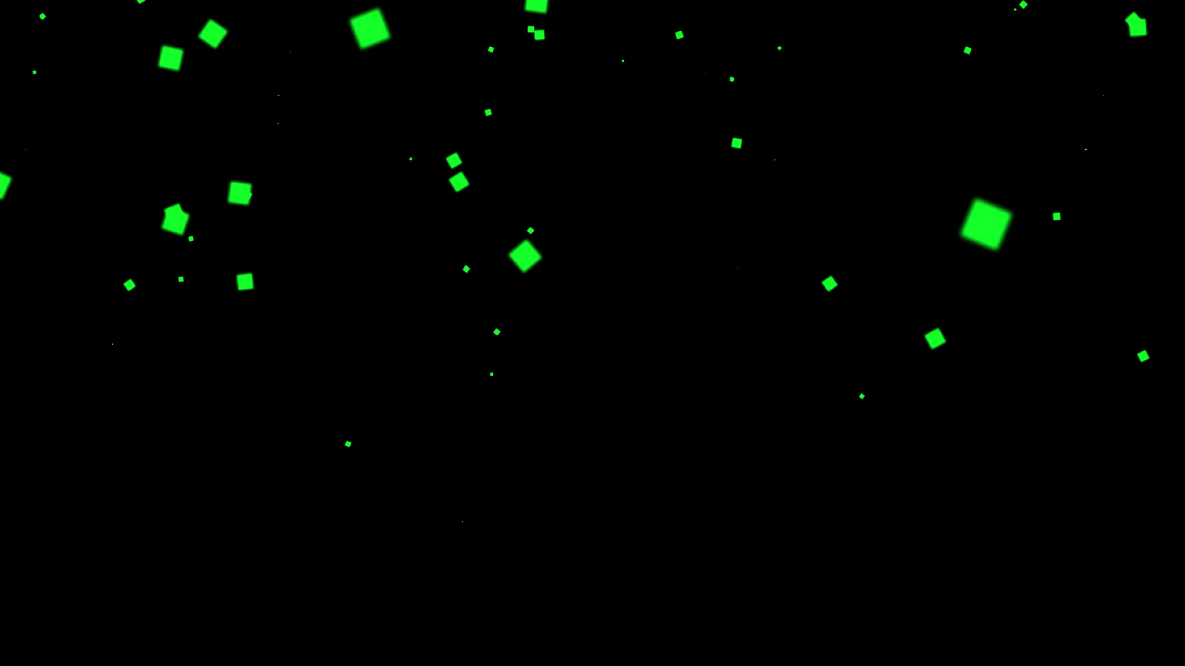 fallowing green glow dots on black screen 12963505 Stock Video at Vecteezy