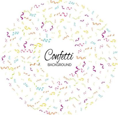 Birthday Confetti Background Vector Art, Icons, and Graphics for Free