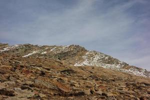 hiking in the swiss alps photo