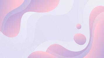 Abstract background with pink waves. Desktop wallpaper. Vector. vector