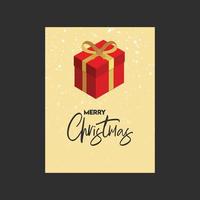 Merry Christmas 2019 Background. Abstract vector Template