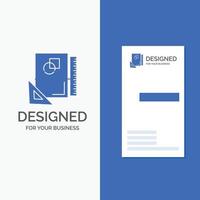 Business Logo for Design. layout. page. sketch. sketching. Vertical Blue Business .Visiting Card template. vector