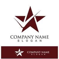 Star logo images illustration vector