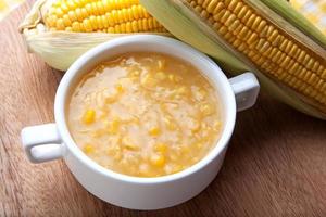 Corn Chowder soup photo