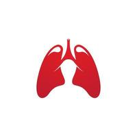 Lung Vector icon for medical design