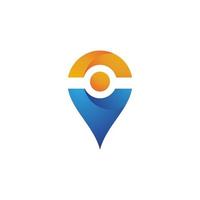 Location point icon vector illustration