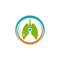 Lung Vector icon for medical design