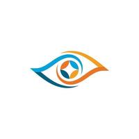 Branding Identity Corporate Eye Care vector