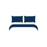 ilustración de diseño de icono de vector de almohada
