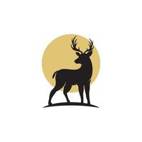 Deer vector icon illustration design