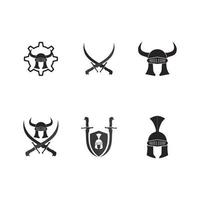 spartan logo icon designs vector