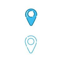 Location point icon vector illustration