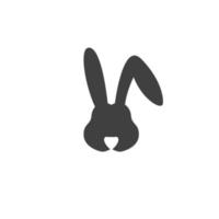 Rabbit vector icon illustration design