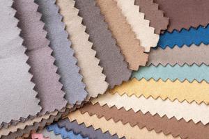 fabric color samples swatch book photo