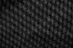 Black fabric cloth texture pattern background photo