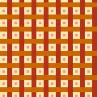Seamless square pattern background retro colors vector