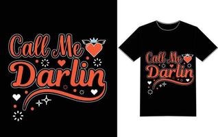 Valentine Day T-shirt Design vector