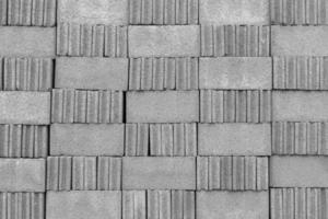 Stack of gray bricks background photo