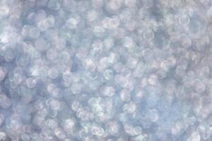 Blurred soft blue bokeh effect background. photo