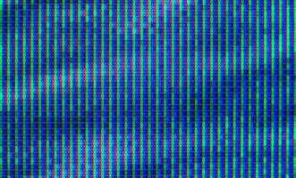 vista de cerca en un televisor de plasma mientras muestra la actividad de la televisión. foto
