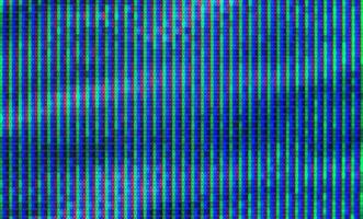 Close up view at a plasma tv while showing television activity. photo