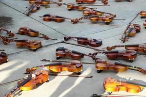 grupo de violines foto