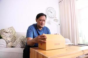 Man with Mail Box photo