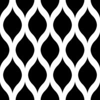 Black and white minimalistic abstract pattern vector