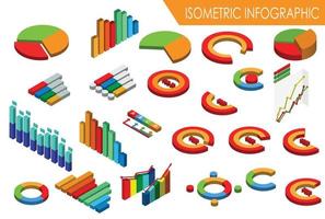 Isometric Infographic Illustration, Suitable for Diagrams, Infographics, Book Illustration, Game Asset, And Other Graphic Related Assets vector