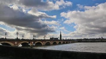 A view of the City of Bordeaux in France photo