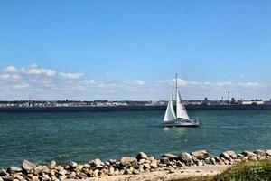 A view of Copenhagan in Denmark photo