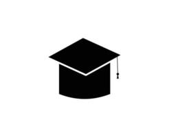 graduation cap icon vector design