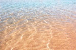 Sea water with highlights and ripples. Ocean or lake shore. Sunny day. Rest, travel. Copy space photo