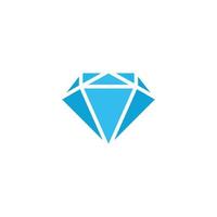 blue diamond simple geometric gradient logo vector