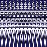 Geometric Ethnic pattern design for background or wallpaper. vector