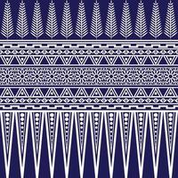 Geometric Ethnic pattern design for background or wallpaper. vector