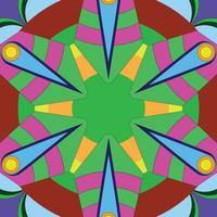 Pattern Mandala simple art background patern vector