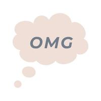 speech bubble icon vector