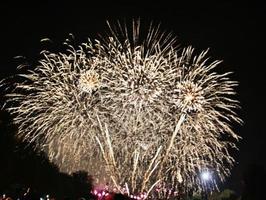 A view of a Fireworks display photo