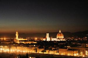 A view of Florence in Italy photo