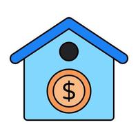 Premium download icon of depository house vector