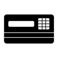 Perfect design icon of atm card vector