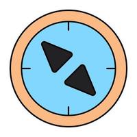 Premium download icon of compass vector