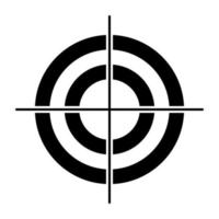 Perfect design icon of crosshair vector