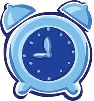 Symbol icon vector cyan blue sound clock timer reminder