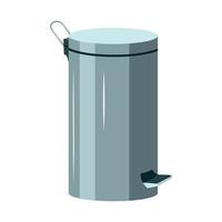 ilustrador vectorial de bote de basura vector